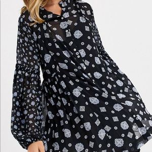 Free People Turn Printed Dress